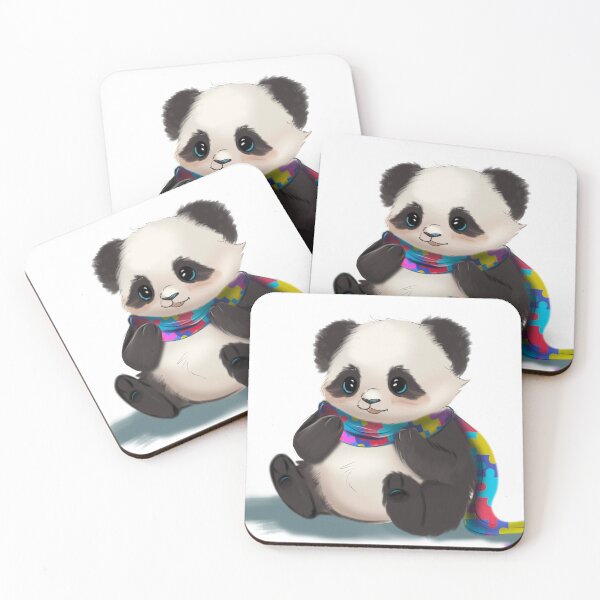 Item preview, Autism awareness panda designed and sold by fangirldoodlez.