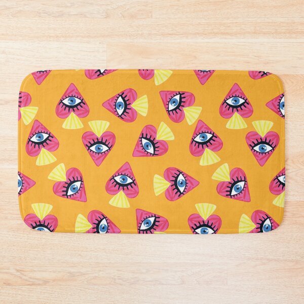 Item preview, Cute mexican sacred heart milagrito adorable evil eye kawaii heart pattern decoration designed and sold by T-Mex.