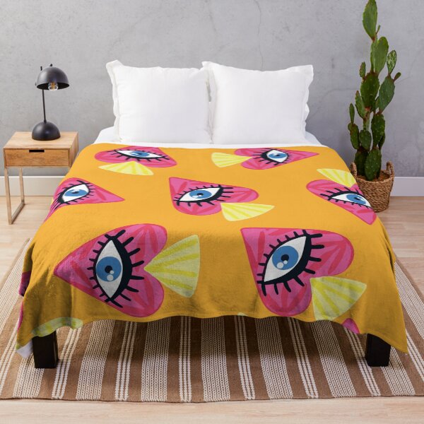 Item preview, Cute mexican sacred heart milagrito adorable evil eye kawaii heart pattern decoration designed and sold by T-Mex.