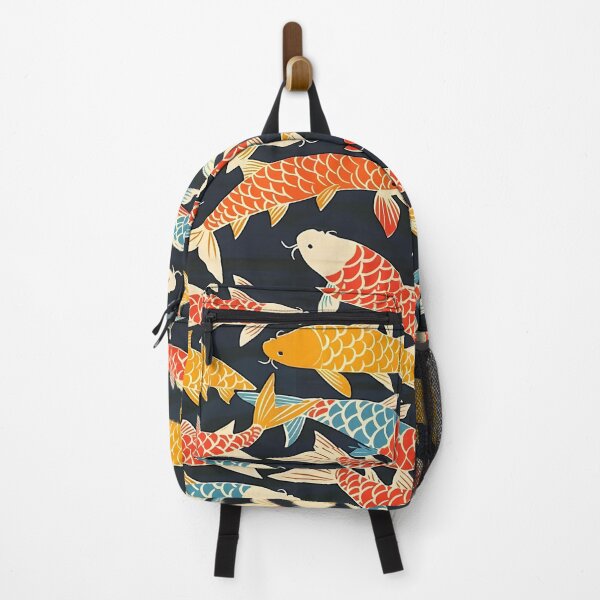 Item preview, Colorful Coy Fish Pattern designed and sold by ArtbyAiGallery.