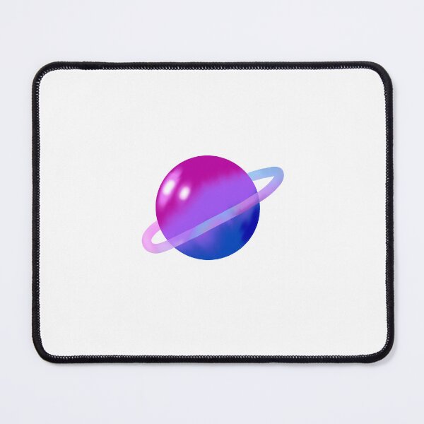 Item preview, Bi Pride planet designed and sold by 4llenangel.