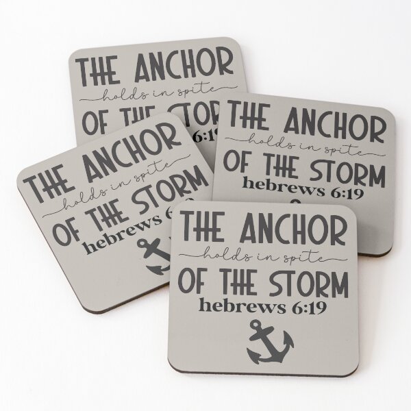 Item preview, Anchor the storm designed and sold by WideIsTheGate.
