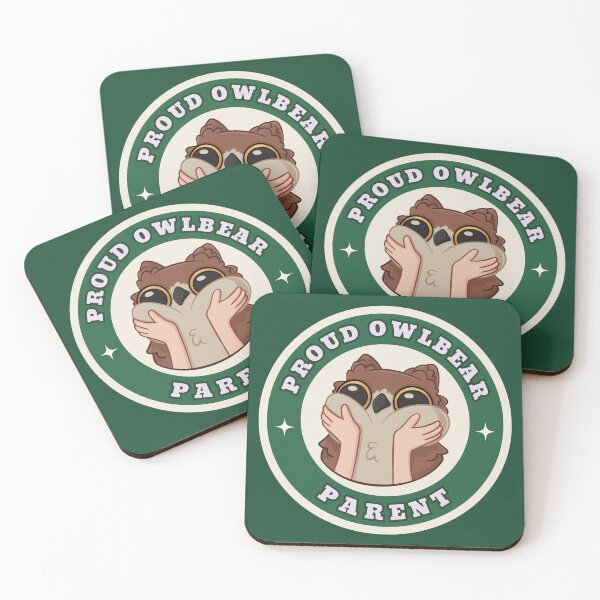 Item preview, Proud Owlbear Parent Green designed and sold by livzingg.