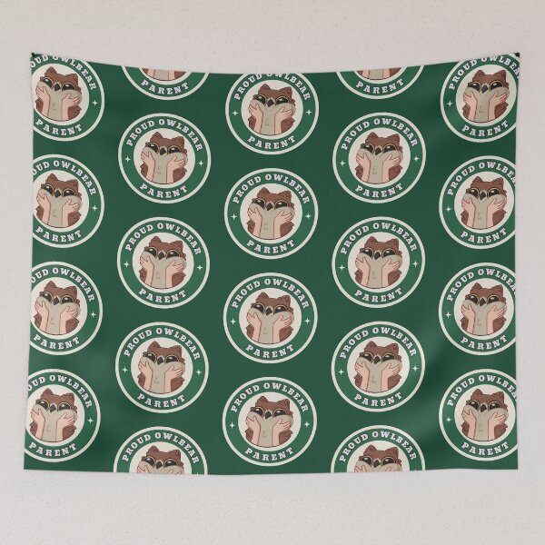 Item preview, Proud Owlbear Parent Green designed and sold by livzingg.