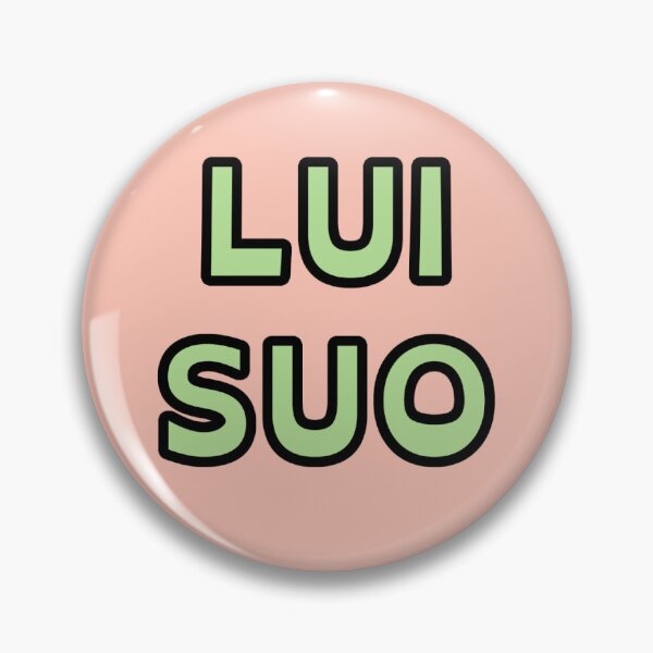 Item preview, Lui/Suo Pronomi in Italiano -Pronoun Pin designed and sold by Devil-s-Avocato.