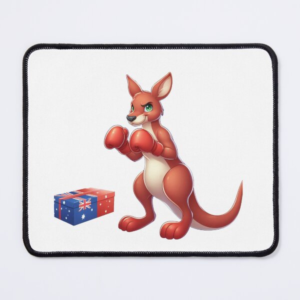Item preview, Cute Boxing Kangaroo Red Gloves designed and sold by Martial-Art-23.