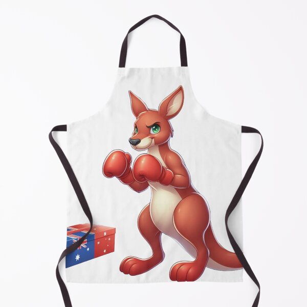 Item preview, Cute Boxing Kangaroo Red Gloves designed and sold by Martial-Art-23.