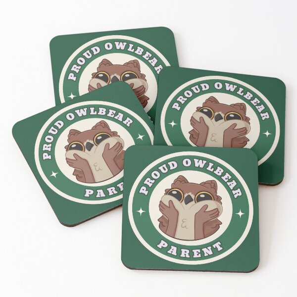 Item preview, Proud Owlbear Parent Green designed and sold by livzingg.