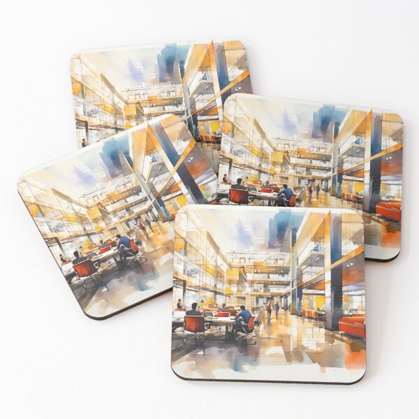 Item preview, Color Splashes Watercolor Illustration 9 of 39 designed and sold by TheBrainArt.