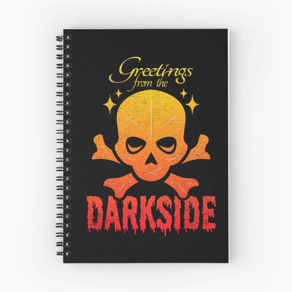 Item preview, Greetings From The Darkside Grunge Skull and Crossbones designed and sold by ObsidianDaz.