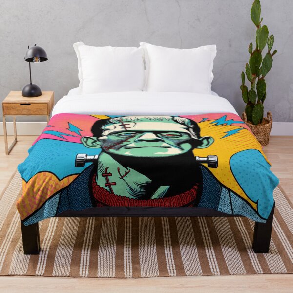 Item preview, Frankenstein Pop art  designed and sold by LittleRed72.
