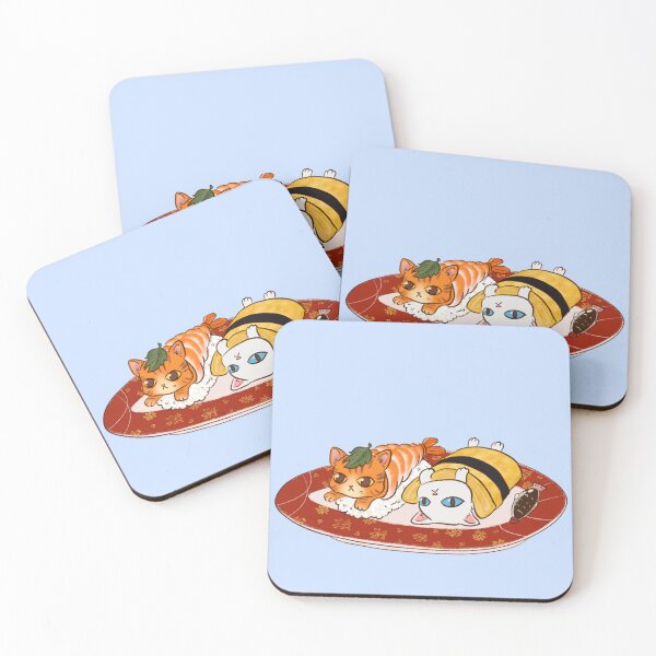 Item preview, Sushi Cats designed and sold by gingerbreadc.