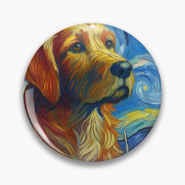 Artikelvorschau, dog van gogh entworfen und verkauft von tipitoes.