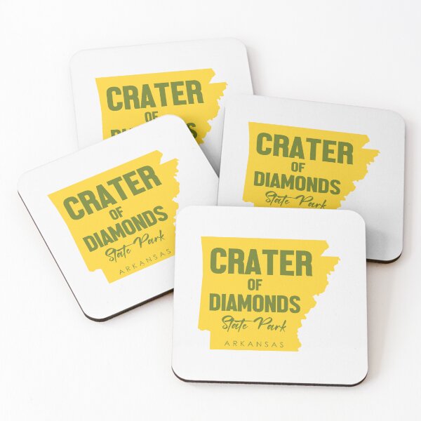 Item preview, Crater of Diamonds State Park Arkansas Map designed and sold by bivenart.