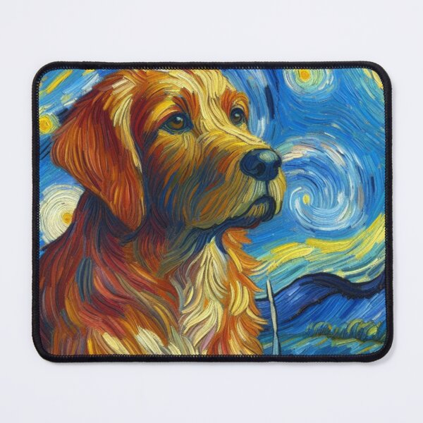 Item preview, dog van gogh designed and sold by tipitoes.