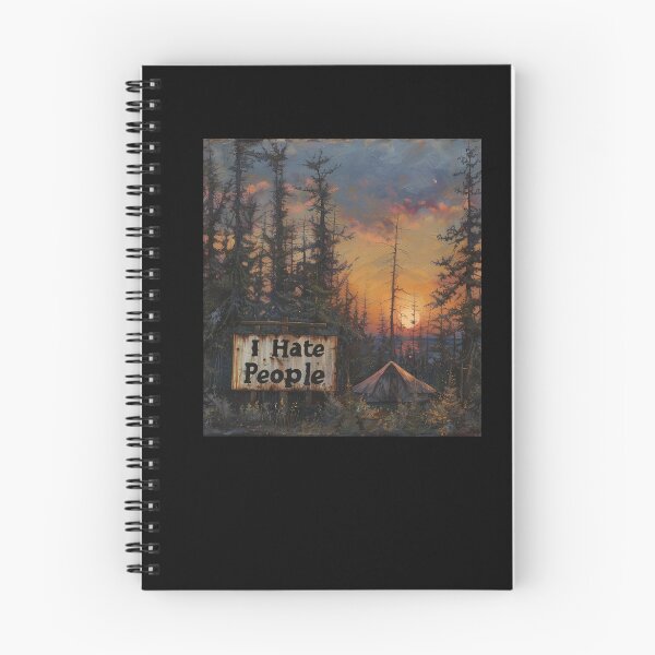 Item preview, I Hate People. I Love Adventure. Camping Time designed and sold by elnexshop.