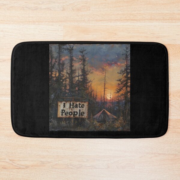Item preview, I Hate People. I Love Adventure. Camping Time designed and sold by elnexshop.