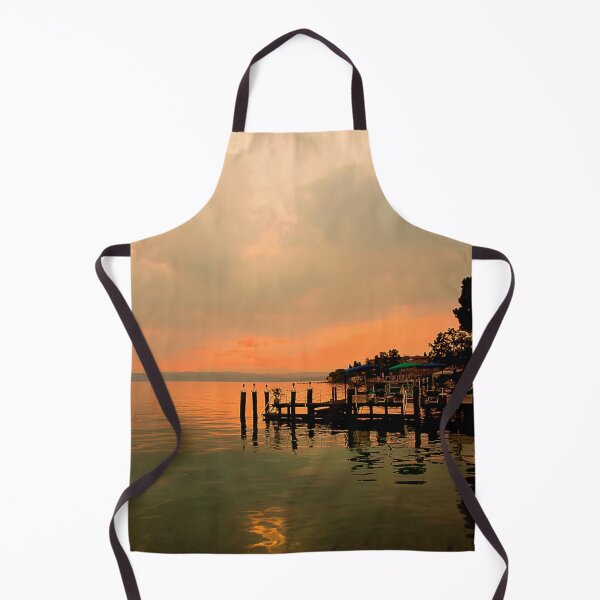 Item preview, Super Silhouetted Sirmione Sunset designed and sold by Violaman.