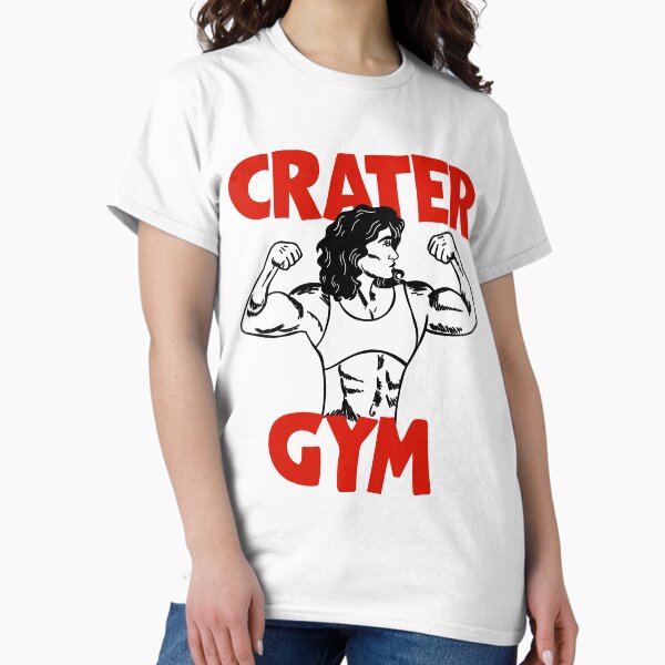 Artikel-Vorschau von Love Lies Bleeding inspiriertes Krater Gym Tee, designt und verkauft von I Felt It Too.