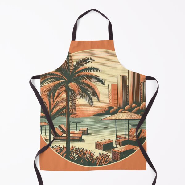 Item preview, Mid Century Modern Tropical Miami Beach designed and sold by FloridaWildOnes.