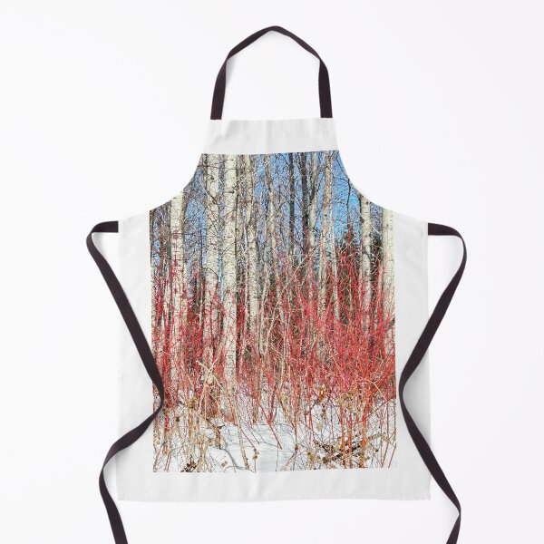Item preview, Dogwood and Birch in winter designed and sold by Judydcreates.