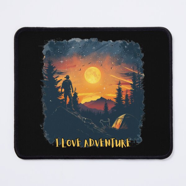 Item preview, I Hate People. I Love Adventure. Camping Time designed and sold by elnexshop.