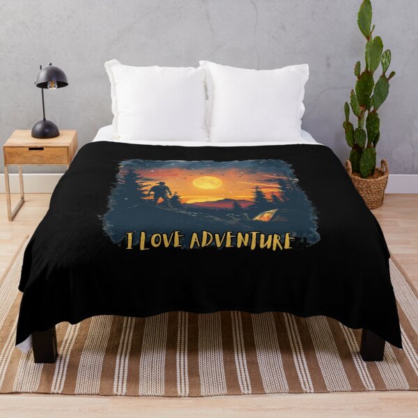 Item preview, I Hate People. I Love Adventure. Camping Time designed and sold by elnexshop.