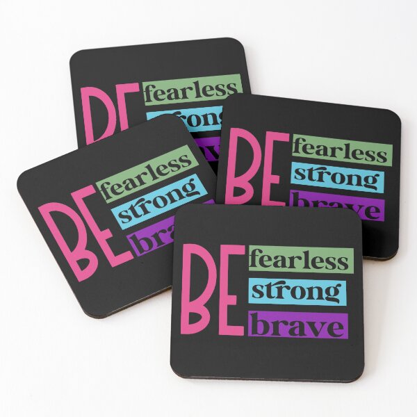 Item preview, Be fearless strong brave designed and sold by WideIsTheGate.