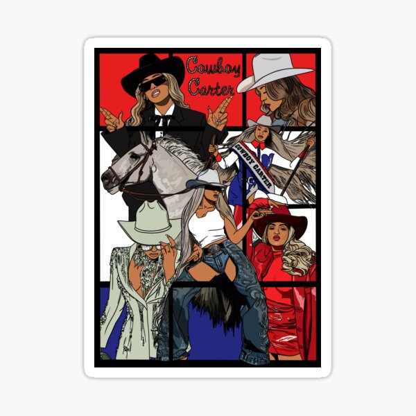Item preview, Beyonce Cowboy Carter (Black Trim) designed and sold by Seconya.