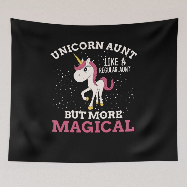 Item preview, Unicorn Aunt Like A Regular Aunt But More Magical  designed and sold by TeeTimeGuys.