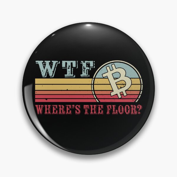 Item preview, WTF Where's The Floor? - Funny Crypto Colour designed and sold by Mobius Spot Collective.