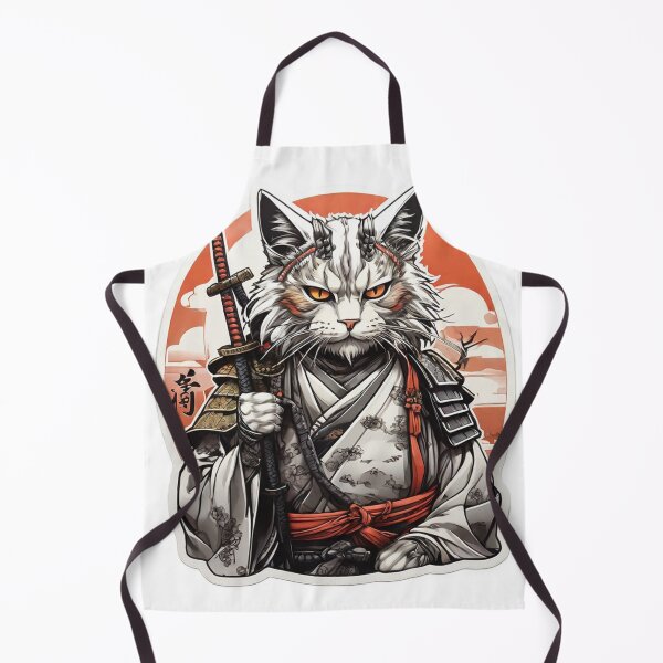 Item preview, the last samurai cat designed and sold by ESEMMA STUDIOS ARROD.