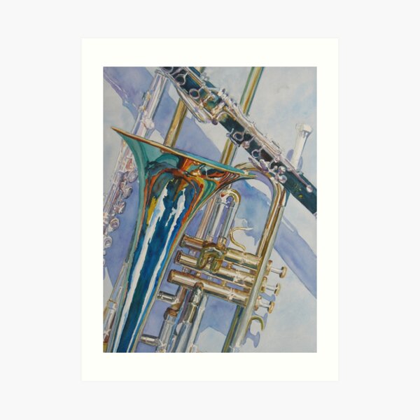 The Color of Music Art Print