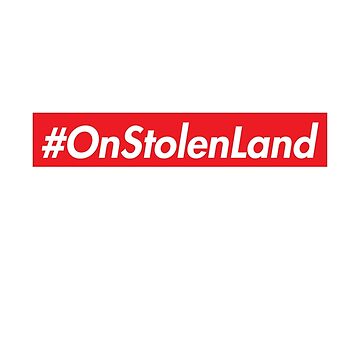 Artwork thumbnail, On Stolen Land (Red) by Badwinds Studios