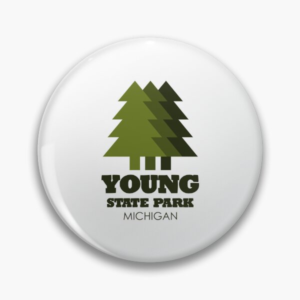 Item preview, Young State Park Michigan designed and sold by bivenart.