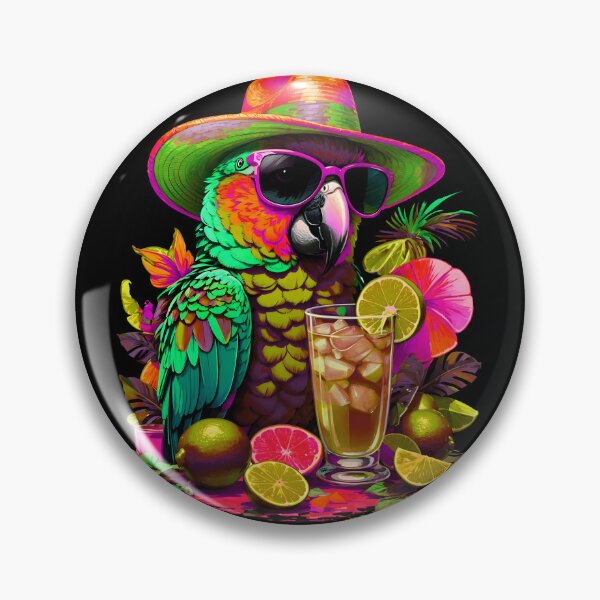 Item preview, Parrot Happy Bird in Paradise Refreshing Lime Juice designed and sold by MindWave THC.