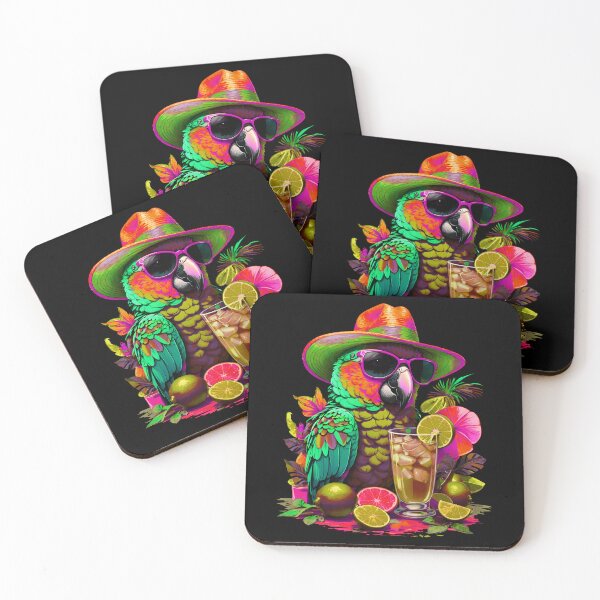 Item preview, Parrot Happy Bird in Paradise Refreshing Lime Juice designed and sold by MindWave THC.