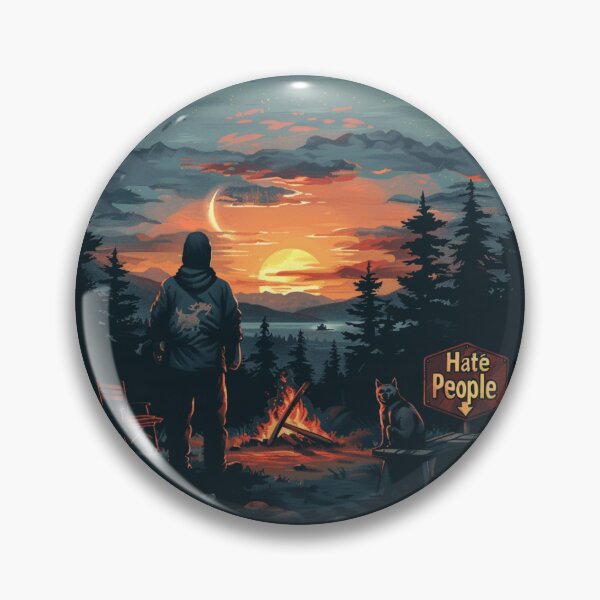 Item preview, I Love Adventure. I Hate People  designed and sold by elnexshop.