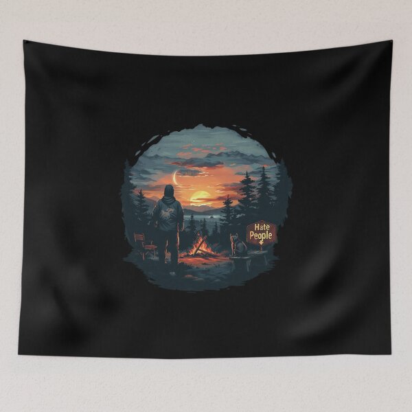 Item preview, I Love Adventure. I Hate People  designed and sold by elnexshop.