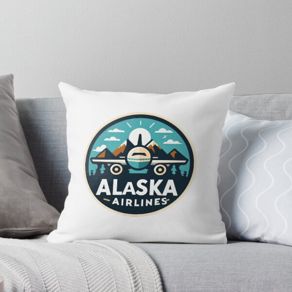 Item preview, emblem Alaska airlines united airlines   designed and sold by Expressions-Sel.