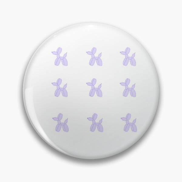 Item preview, Mini Purple Pastel Doodle Set Aesthetic Balloon Animals designed and sold by TheEclecticKat.