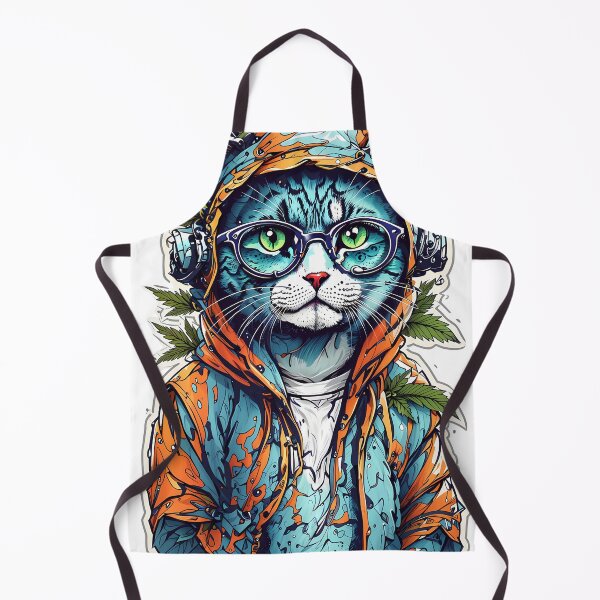 Item preview, cat chillin, urban livin designed and sold by wojysmokes.