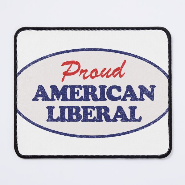 Item preview, Proud American Liberal designed and sold by LazyLoungeCo.