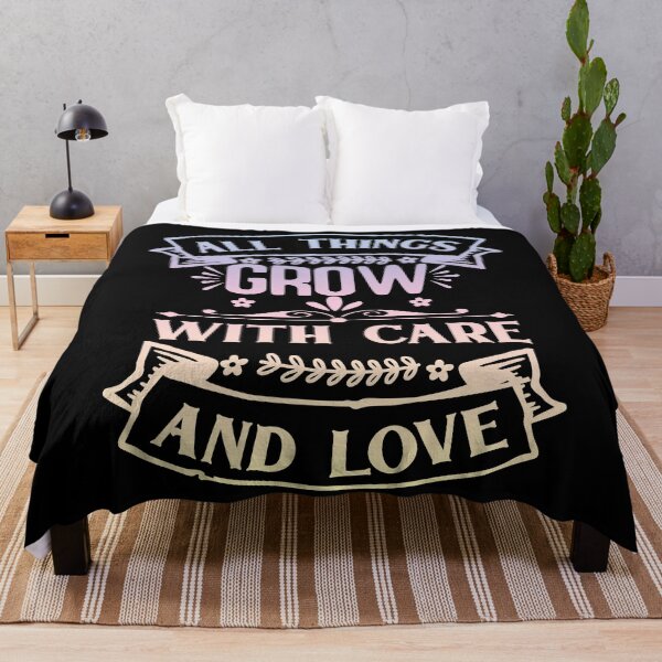 Item preview, All Things Grow With Care And Love - color designed and sold by adam1762.