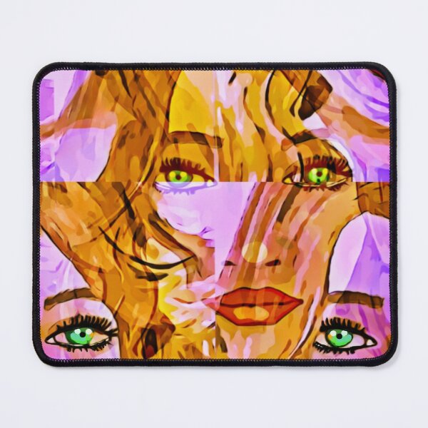 Item preview, Sunset Gaze - Vibrant Holga-Inspired Pop Art Portrait designed and sold by gleefulme.