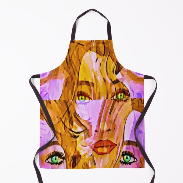 Item preview, Sunset Gaze - Vibrant Holga-Inspired Pop Art Portrait designed and sold by gleefulme.