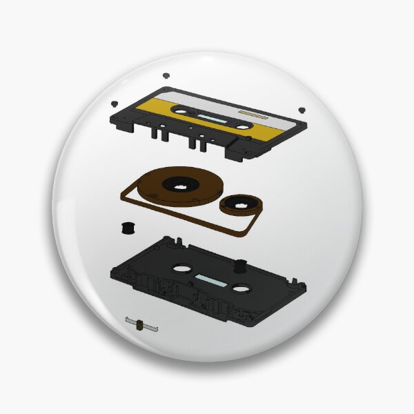 Item preview, Audio Cassette In Exploded View designed and sold by Aliasandco.