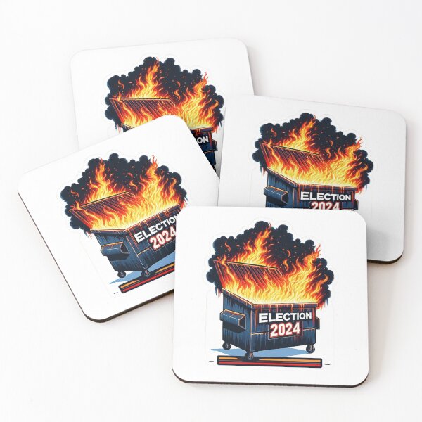 Item preview, Election 2024 is a Dumpster Fire designed and sold by BrinaandPops.