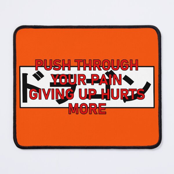 Item preview, Dragon Kanji Push Through Your Pain designed and sold by MBuckenmeyer.
