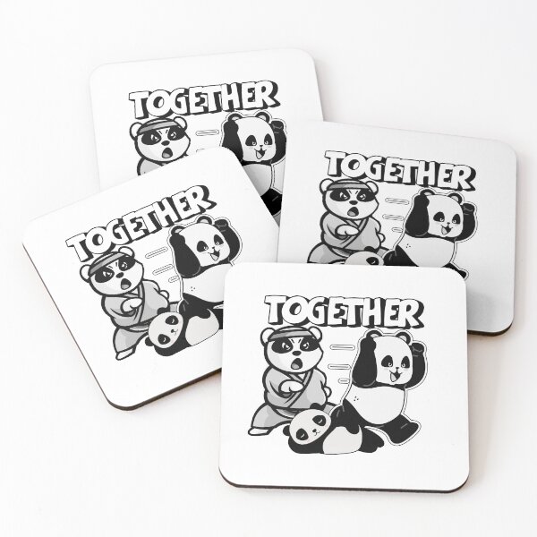 Item preview, Together Forever | Bear friendship designed and sold by Fanatic Nerd.